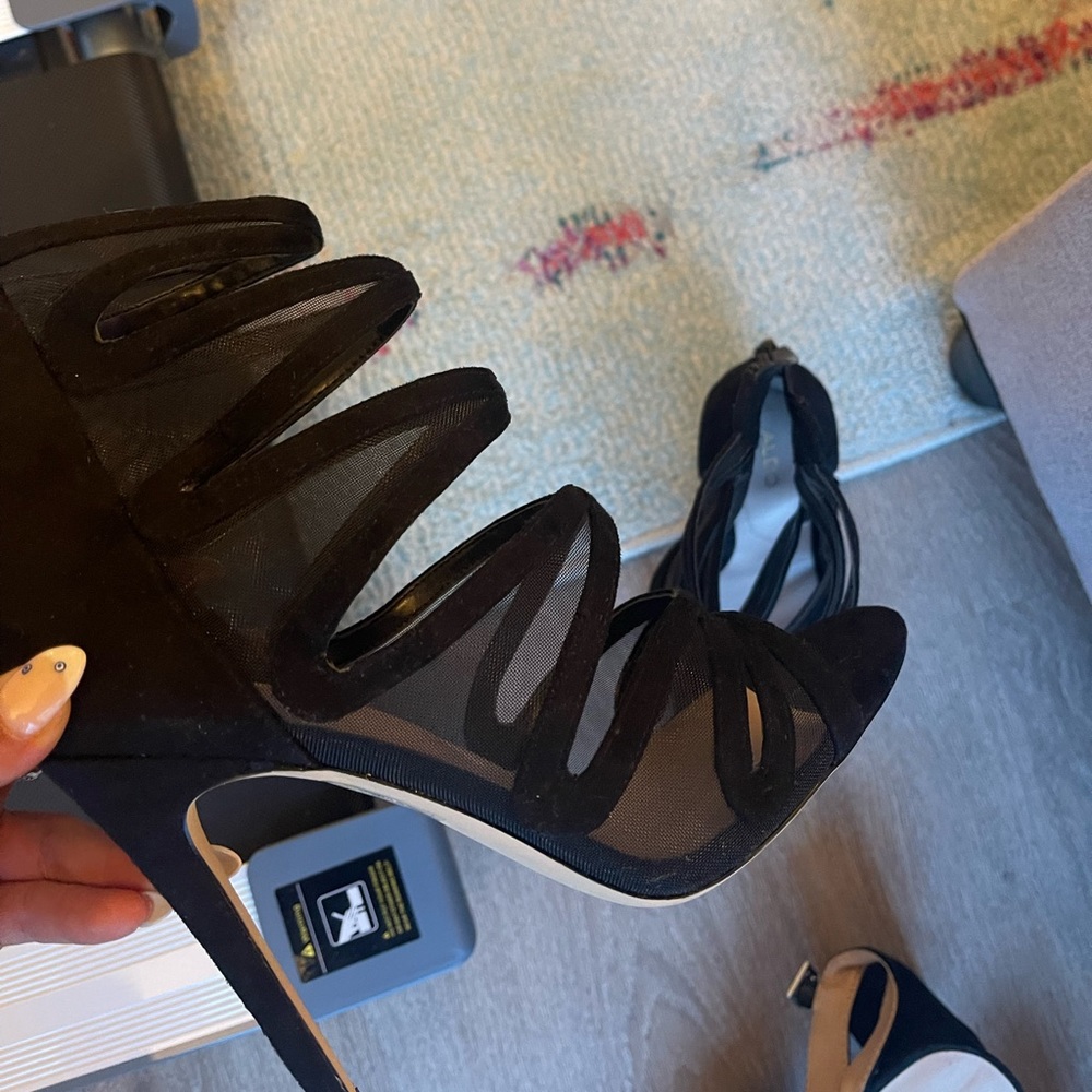 Also black heels size 9